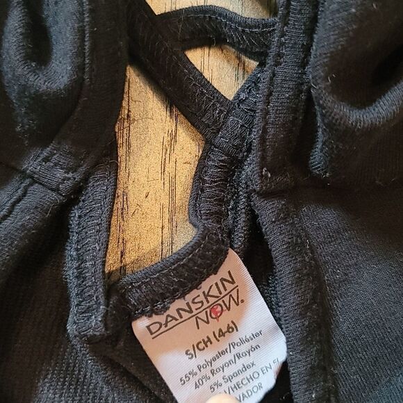 Danskin black long sleeve sweater top size S🖤 - Picture 2 of 3
